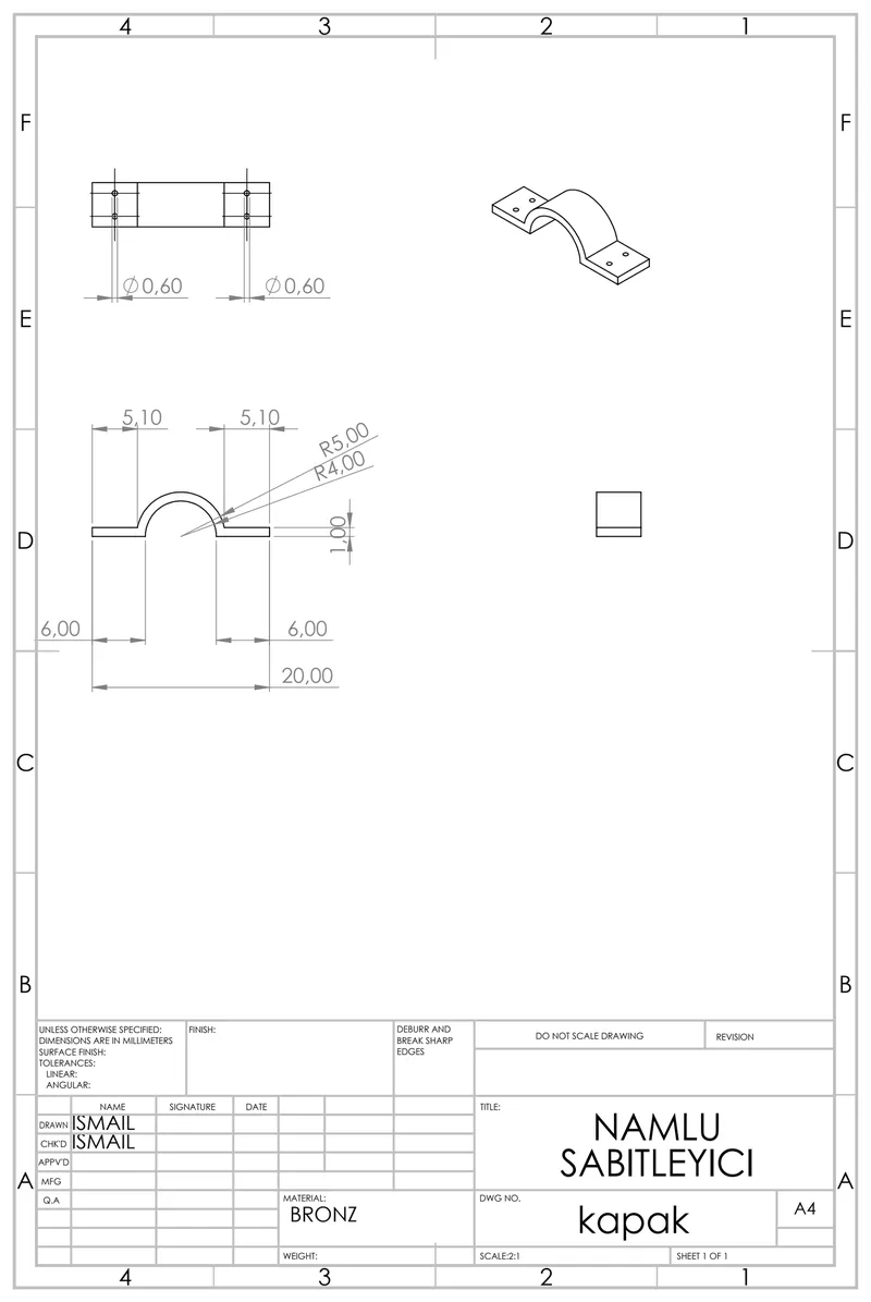 Kapak parça resmi